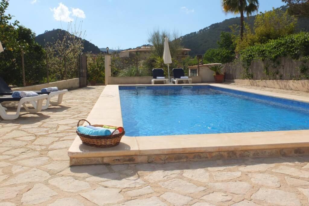 Villa Maria, bonita casa con jardín y piscina privada en Andratx Exterior foto